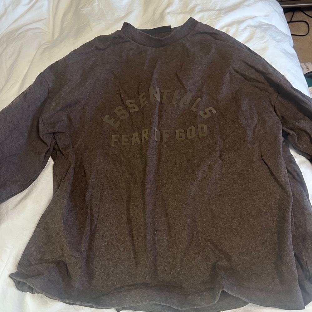 Fear of God Essentials Brown Sweatshirt